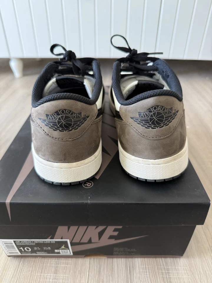 Talla 10 - Air Jordan 1 Retro OG Low Mocha Foto 3 de 4