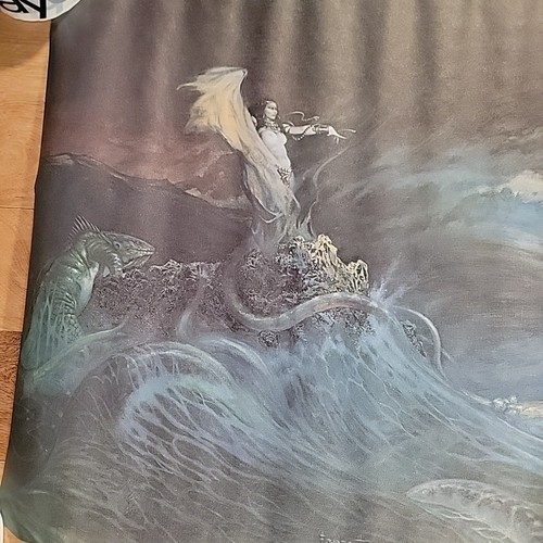 Vintage 1979 FRANK FRAZETTA Poster - SEA WITCH - Ocean Storm Monster - Bild 2 von 5