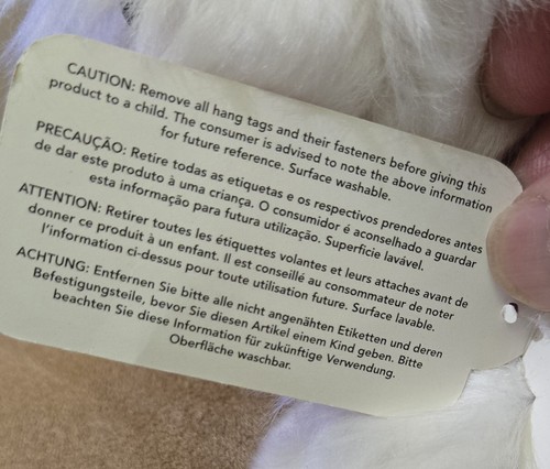 Russ Berrie Yomiko Clásicos Oveja Perro Cachorro Peluche Juguete Acostado con Etiqueta - Imagen 15 de 20