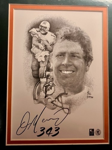 DAN MARINO SIGNED Miami Dolphins Limited Ed. Print by Bill Dotson - Picture 4 of 8