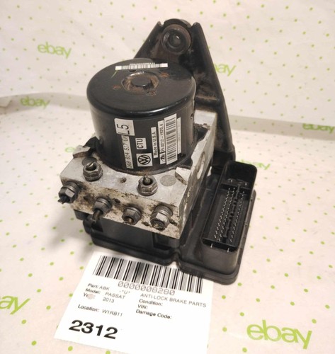 13 VW PASSAT ABS PUMP Anti-lock Brake Parts - Bild 1 von 2