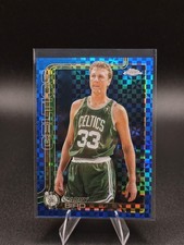 2025-26 Topps Chrome Blue X-Fractor Larry Bird #243