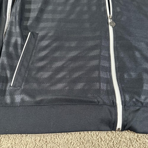 Brooklyn Nets Jacket Mens XL Black NBA Basketball Adidas Full Zip Warmup - Picture 6 of 17