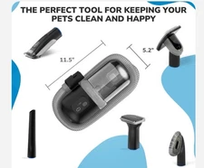 FurMe Professional Plus Pet Grooming Vacuum Kit with Carrying Case