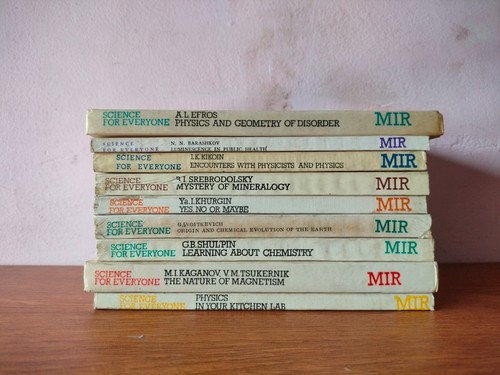 Set of 9 Science for Everyone Books - Mir Publishers Moscow Vintage Collection - Picture 24 of 24