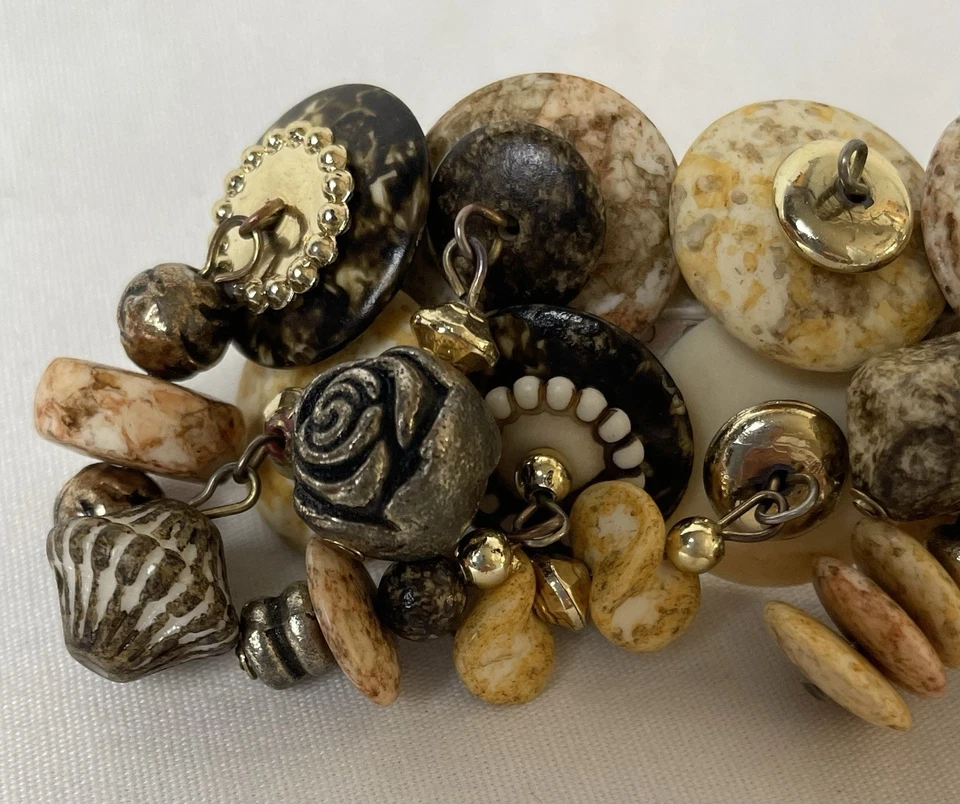 Винтажные заколки заколки с бисером 90-е смешанные коренастые подвески - Изображение 4 из 4