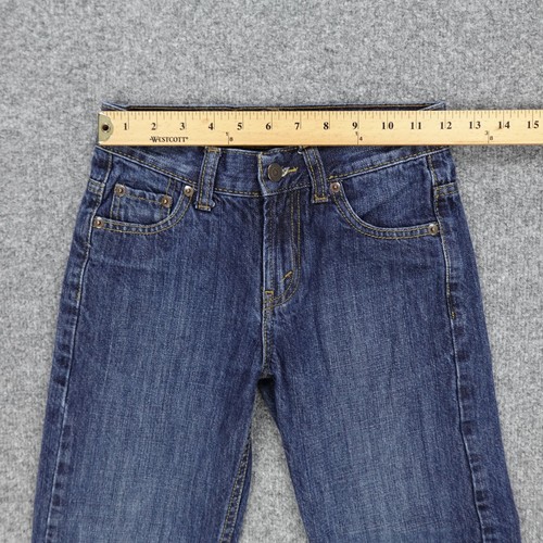 Levis 550 Jeans Boys 8 Regular Blue Relaxed Fit 24x22 Denim Youth Kids Casual - Picture 5 of 19