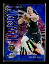 Nikola Jokic 2023-24 Panini Contenders Optic Illusion Blue Ice 45/75 [jm12