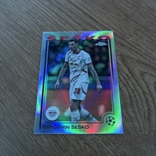 2024-25 Topps Chrome Bundesliga Benjamin Sesko