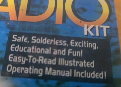 MAXITRONIX ELECTRONIC LAB AM/ FM RADIO EDUCATION KIT SOLDERLESS  ELENCO MX-90IAF - Picture 5 of 5