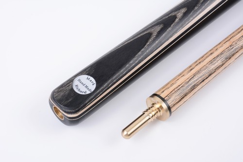 MARK RICHARD White Badge Ebony 57″ Handmade 2 Piece Snooker Cue Kit - Picture 10 of 18