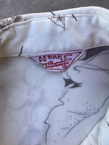 Camicia vintage H Bar C taglia 36 donna anni 70 California Ranchwear Western Disco - Foto 4 di 7