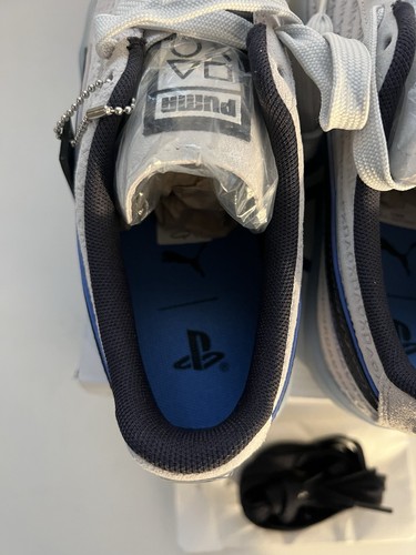 Puma Suede PlayStation Shapes Logo Glacial Gray Schuhe Größe 6 US Limited NEU Neu im Karton - Bild 13 von 21