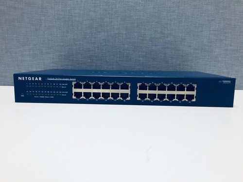Netgear ProSAFE 24-Port Gigabit Switch JGS524 V2 w/ Power Cord - Picture 3 of 8