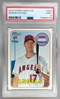 139650116 Shohei Ohtani 2018 Topps Heritage #600 Rookie RC PSA 9