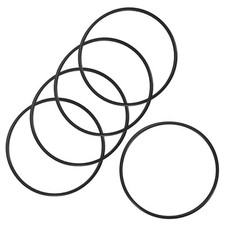 5-Pcak Nitrile Rubber O-Rings, 107mm ID, 115mm OD, 4mm Width, Sealing Gasket