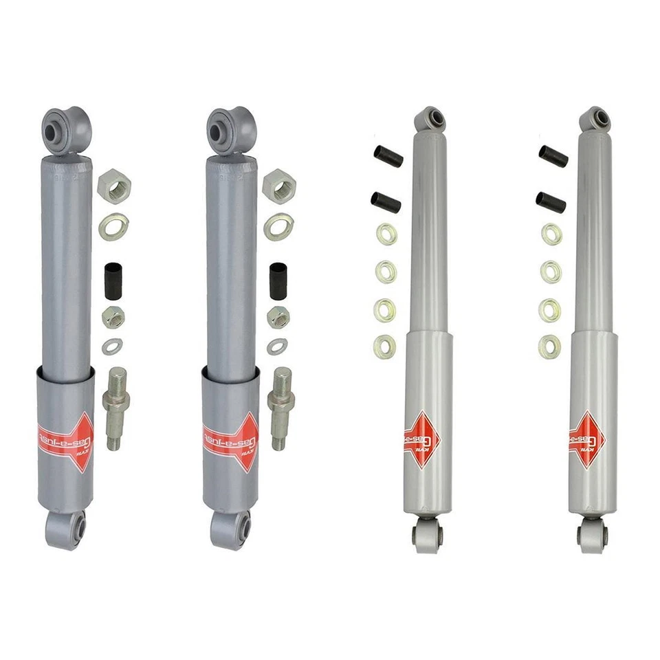 Amortiguador delantero trasero KYB 4 piezas para camioneta Chevrolet C10 1968 1967 1966 1965 Foto 2 de 4