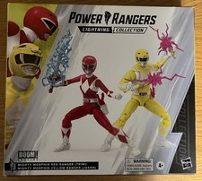 Power Rangers Lightning Collection Mighty Morphin Red Trini Yellow Jason 2 Pack