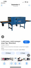 HIX T-Shirt Oven, Conveyor Dryer