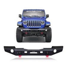 Front Bumper Textured Black for 2025 Jeep Wrangle  Gladiator JT Trucks w/Winch