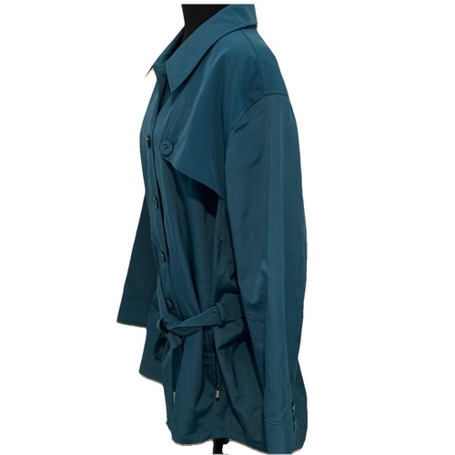Chaqueta Lane Bryant para mujer 26/28 bolsillos con cremallera botones cinturón $99,50 - Imagen 4 de 15