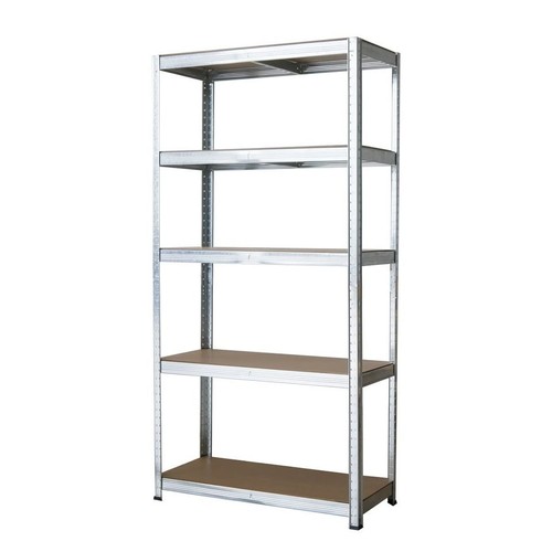 Boltless 5 Tier Racking Heavy Duty Garage Shelving Storage Shelves Steel Unit - Picture 10 of 80