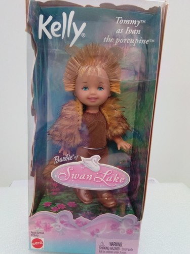 Barbie Schwanensee Kelly Club Tommy als Ivan das Stachelschwein Puppe NRFB 2003