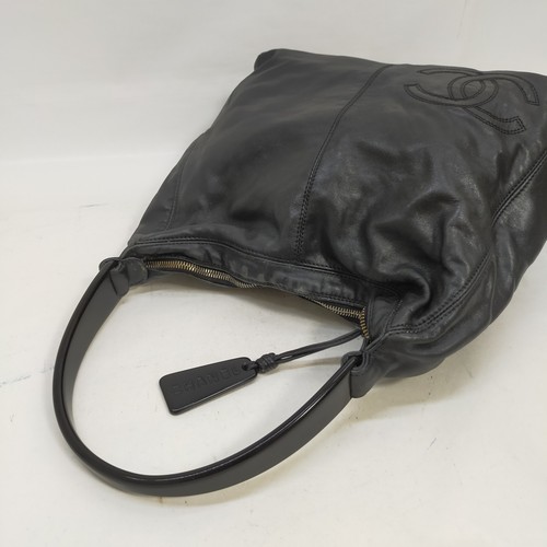 Chanel Hand Bag Black Leather 4480394 - Imagen 4 de 11