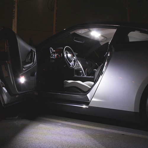 LED Interior Light Kit for Jeep Compass 2009-2016 White LED Lights Bulbs Upgrade - Picture 4 of 7