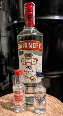 Vodka * Smirnoff No. 21 - 37,5% vol. 0,7l + 2 Miniaturen  * NEU & OVP!
