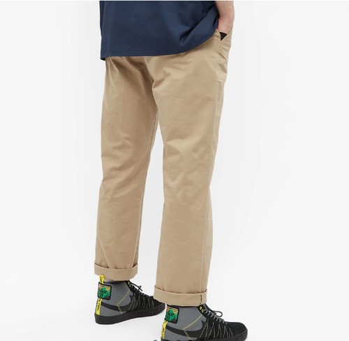 Nike SB Pants NWT Mens 36 Khaki Skate Skateboarding 31" inseam - Loose Fit - Dry - Picture 9 of 10