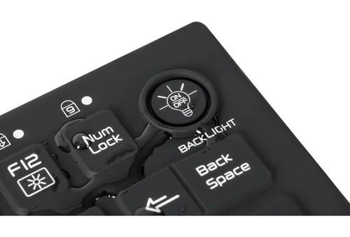 WetKeys Professional-grade Mid-Size Rigid Silicone Waterproof Keyboard with P... - Picture 5 of 7