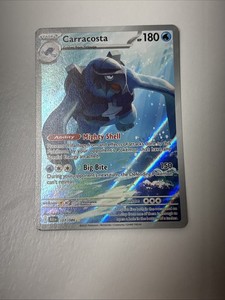 Pokemon Carracosta Illustration Rare 107/086 Black Bolt NM