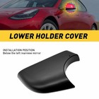 For 2017-2022 Tesla Model 3 Left Side Door Wing Mirror Lower Cover Holder Cover