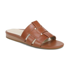 Hot Sales Vionic Shoes Women's Glendora Slide Sandal - Tan Leather