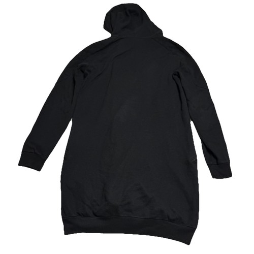 Sudadera con Capucha Ridley All Saints Para Mujer en Negro Calce Relajado, Línea Larga Talla 4 - Imagen 7 de 11