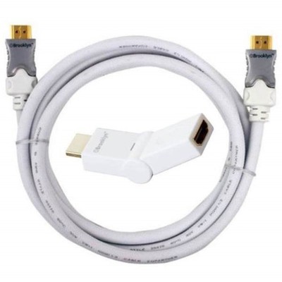 Brooklyn HQ HDMI-Kabel 180° HDMI-Adapter für TV PS4 PS3 Xbox One 360 WiiU Switch
