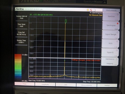 Anritsu MS2724B 20 GHz Handheld Spectrum Analyzer Master Gps 25 31 Fully Cal'd ! - Picture 11 of 21