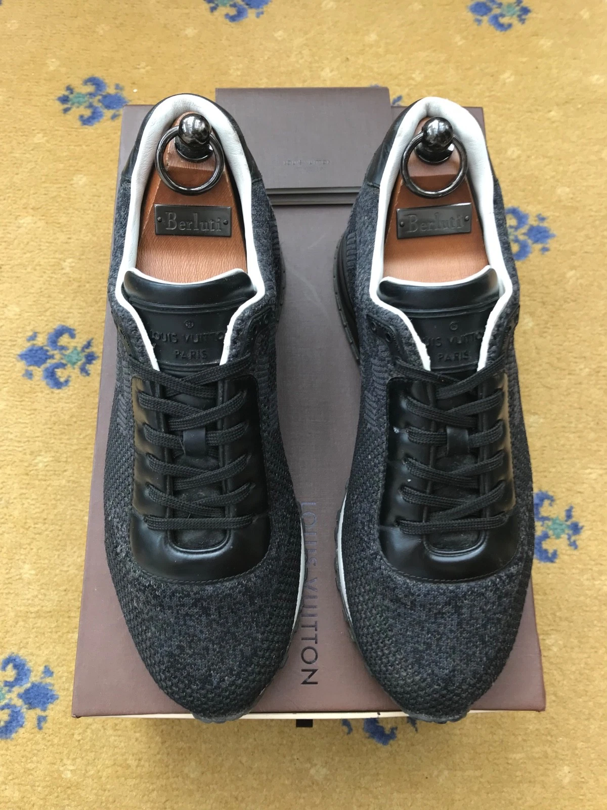 LOUIS VUITTON TRAINER Louis Vuitton Sneaker Scarpe da Ginnastica Run Away Tessuto Damier Uomo UK 5 US 6 EU 39