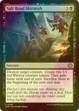 MTG FOIL Salt Road Skirmish English TDM