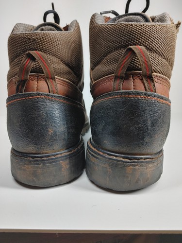 Botas de trabajo Red Wing Safety Toe para hombre talla 11 botas de cuero marrón hechas en EE. UU. 2403 - Imagen 6 de 10