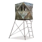 Guide Gear 4x4 6 Foot Tripod Tower and Blind Elevated Hunting Stand Realtree