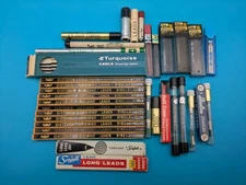 Vintage Lot of Mechanical Pencils And Leads Erasers