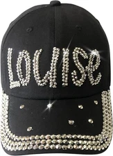 Popfizzy Bling Louise Hat for Women, Rhinestone Bestie Gifts for Women, Best...