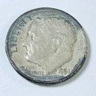 1951 Roosevelt Silver Dime, 90% Silver, Circulated Coin Free Shipping #8780
