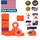 Multi-Purpose 6,000 Count Fluorescent Red Labels - Ideal for Pricing & Dating