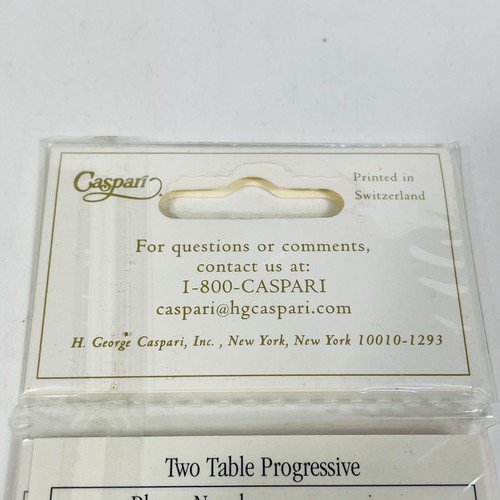 Caspari Bridge Tallies 8 pack Sea Shells - Picture 4 of 5