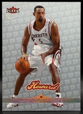 2006-07 Fleer Ultra PLATINUM Medallion Juwan Howard 013/100 NM #53 RARE Rockets