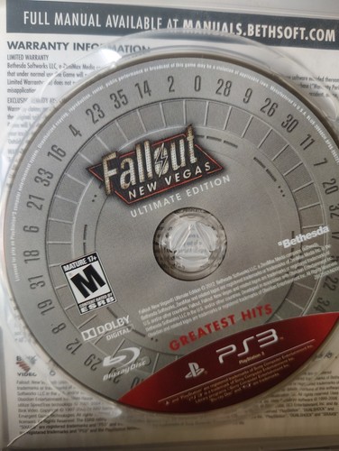 Fallout New Vegas Ultimate Edition Videospiel Sony PlayStation 3 mit Hülle 2012 - Bild 2 von 4