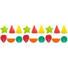 18 PCs Weinglas Silikonmarker kreative Früchte entworfene Tassenkennungen für